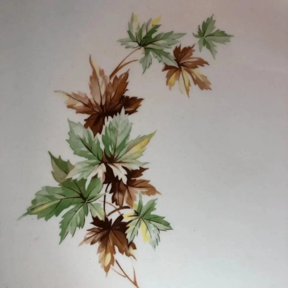 Vintage Salem serving platter Maple leaf cottagecore - Picture 5 of 6